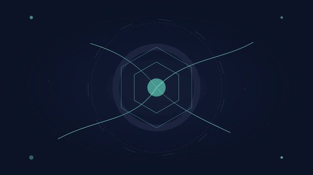 mandela day abstract network motion background loop