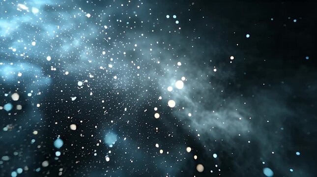 Abstract Space Dust and Particles in Deep Universe