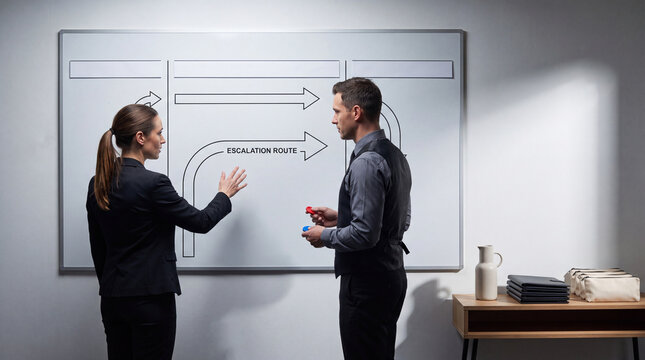 Incident Response Analysts Map Escalation Paths During Simulation