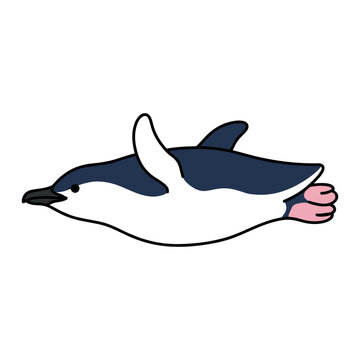 Swimming Penguin