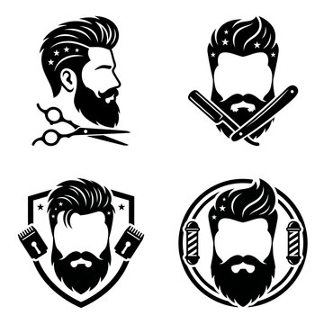 Barber Shop Logo Designs.