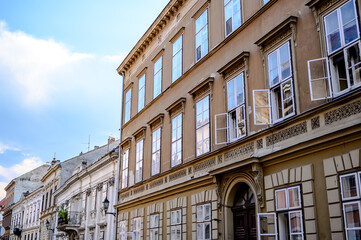 Fototapeta premium Historic architecture in Sopron