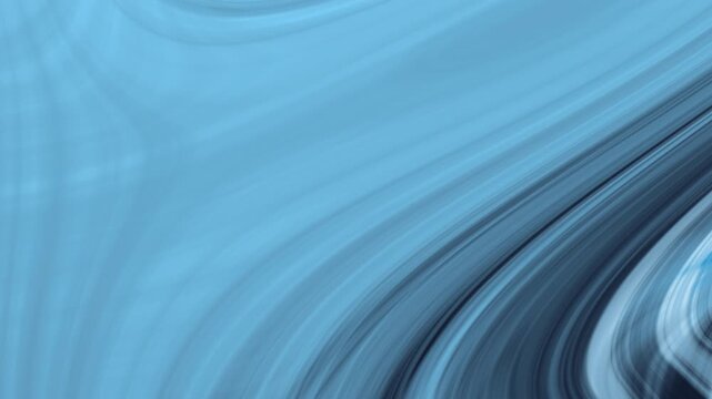 Elegant abstract blue wave background with smooth glossy liquid texture and minimalist modern design