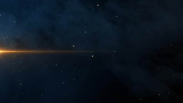 Cosmic Amber Horizon Movie Grunge Action Cinematic Title Trailer Animation Background