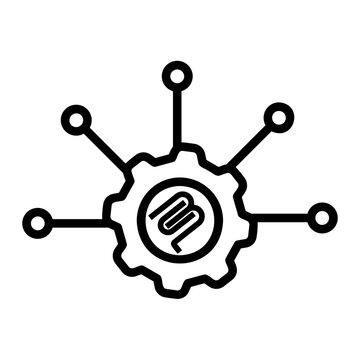 gear Line Icon