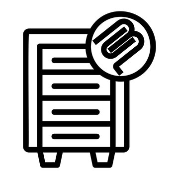 mcp server Line Icon
