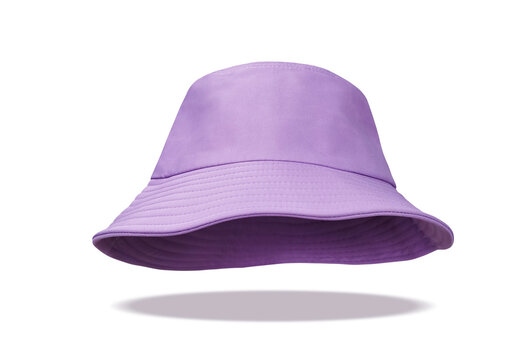 A purple cloth hat was floating PNG transparent.
