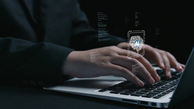 AI Assistant Brain Processor with LLM Technology, Big Data, Machine Learning, Generative AI for Business Support, Future Agentic AI Technology and Artificial Intelligence Prompt Engineering. Elide