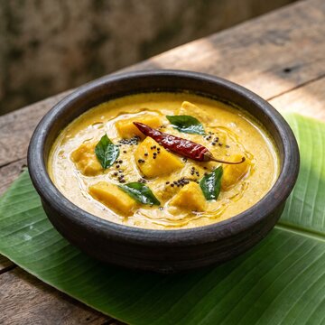 Chena Erissery with Yam and Coconut