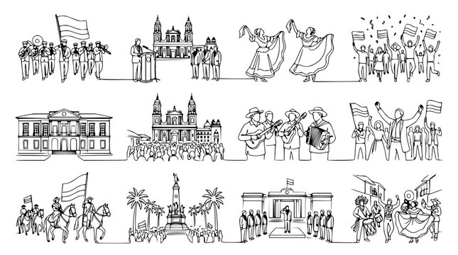 Latin American Culture Celebration: Festivals, Music, Dance, Architecture, and Parades