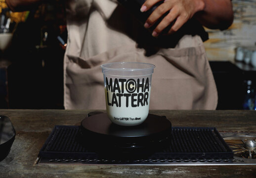 Plastic Cup Mockup