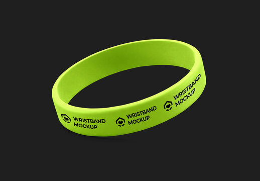 Wristband Mockup Template