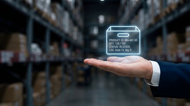 Smart Warehouse Inventory Management System with Digital Product Tracking, Stock Monitoring and Automated Logistics Operations