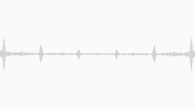 "Minimal horizontal line audio spectrum animation with thin glowing bars that react dynamically to music, smooth frequency visualization...