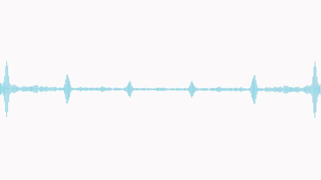 "Minimal horizontal line audio spectrum animation with thin glowing bars that react dynamically to music, smooth frequency visualization...