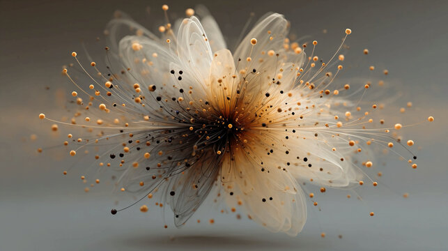 Divergence - Abstract forms splitting conceptual separation visual spreading dynamic energy expansion minimalistic composition expressive symbolic differentiation