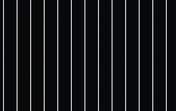 Vertical pinstripe pattern. Black and white stripes pattern seamless background. Perfect for formal wear and suiting