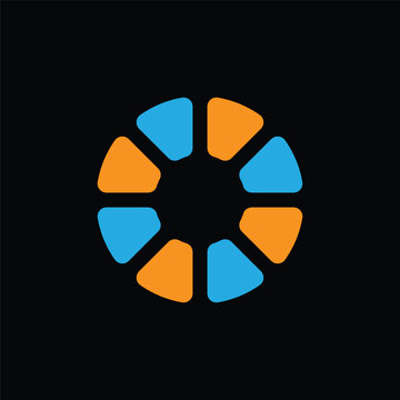 COOPERATION ROTATION LOGO IN A CIRCLE