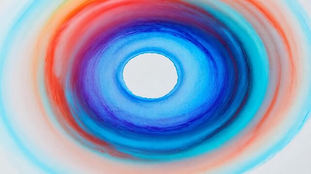 Colorful Ink Chromatography - Pigments Blending on Filter Paper