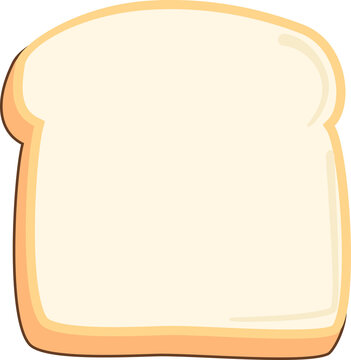 Slice of Bread Illustration