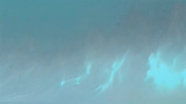 Ghostly Blue Flames Gently Drifting with Translucent Effect on Transparent Background, Cinematic Motion Background Full HD