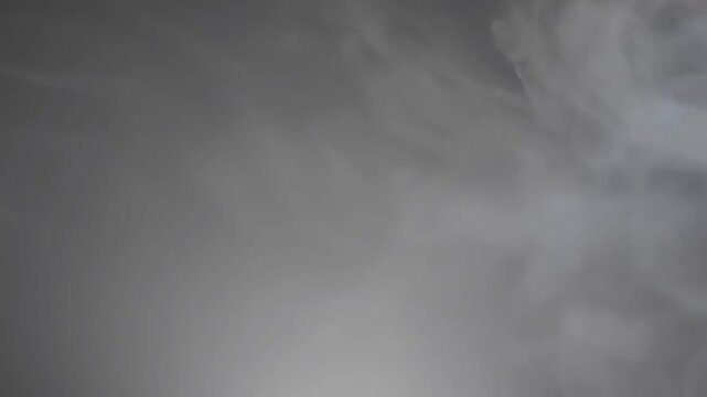 Perfume haze floating horizontally. Soft white smoke diffusion background for cinematic video design.
