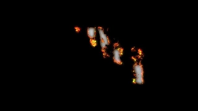 Bold Envy Text Burning Down: Visual Metaphor for Letting Go of Jealousy and Finding Inner Peace