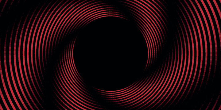 Dark background with modern and futuristic dotted line effect decoration. Modern graphic design concept in circle dot style for brochure, card, or pamphlet cover. VOL. 4
