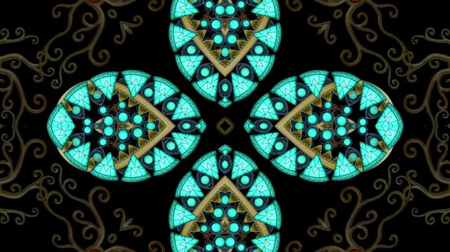 Hindi Ornament Background 01