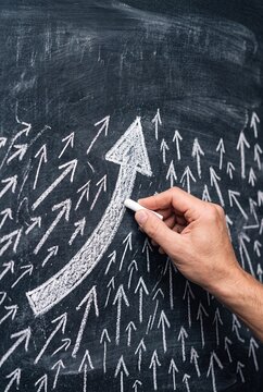 Career Path Decision and Professional Direction Concept
