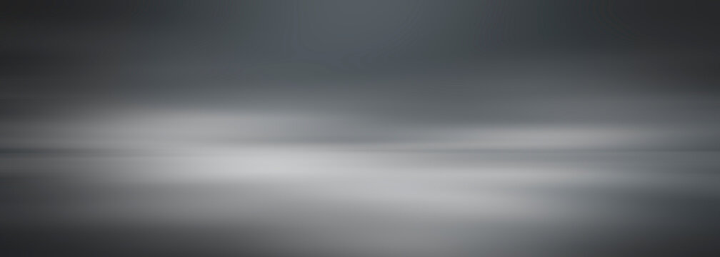White and gray studio backdrop with star light scene, blank perspective stage for product montage or artwork. Not created by AI.