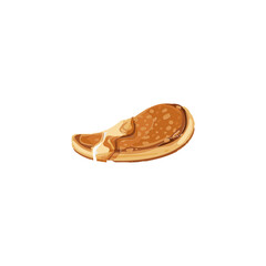 Cute Cartoon Sleeping Cat Illustration © Gisella