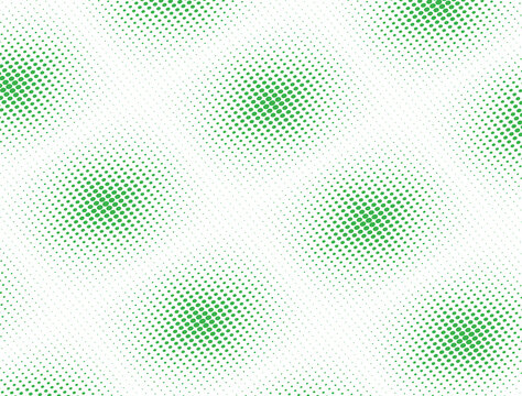 Green Geometric Halftone Dot Pattern Digital Background Transparent PNG