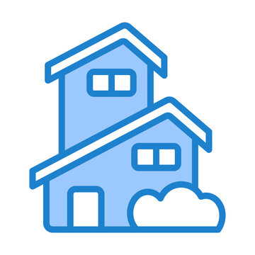 Modernism Icon - Blue Style
