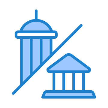 Architectural Styles Icon - Blue Style