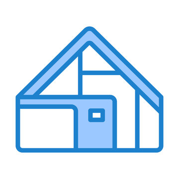 Contemporary Icon - Blue Style