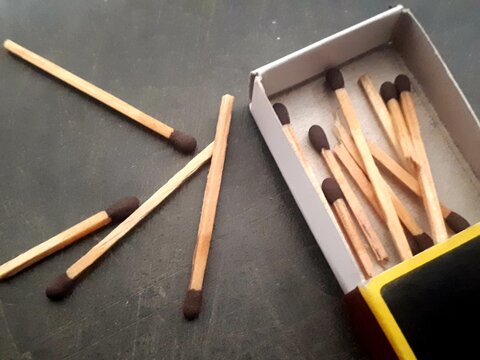 matches in a box