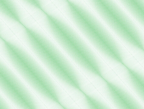 Seamless Green Linear Wave Pattern Isolated Transparent PNG 4K, Minimal Green Wavy Stripe Pattern Design PNG Transparent 4K