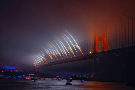 July 4th Firework Show in GGB