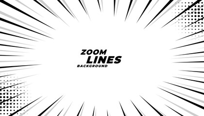 comic radial speed lines backdrop in retro style © starlineart