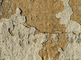 Fototapeta premium old wall background with cracked paint