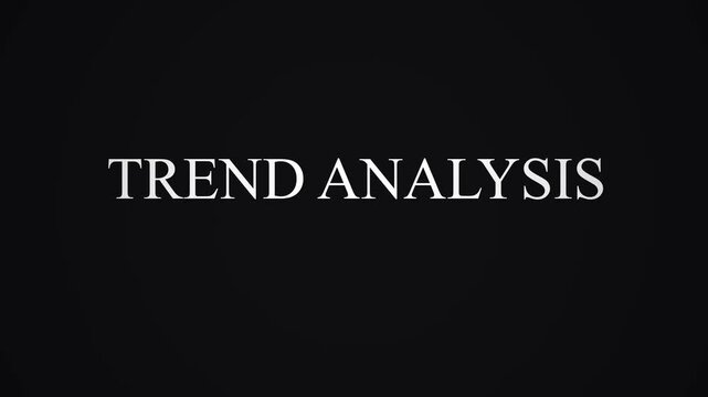 Market Research and Consumer Behavior Trend Analysis Business Strategy Text Animation