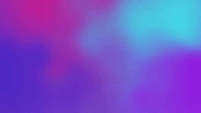 Abstract Purple Pink and Cyan Soft Gradient Background Loop