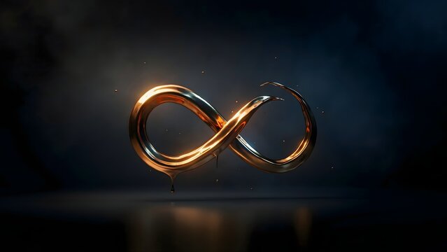 Hyperrealistic liquid gold loop on black floor &ndash; Ideal for loop video backgrounds, cinematic title designs, or continuous improvement ads.