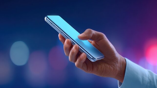 Smartphone payment behavior in modern retail settings a close-up view of user interaction