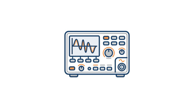 Digital Oscilloscope Laboratory Measurement Instrument