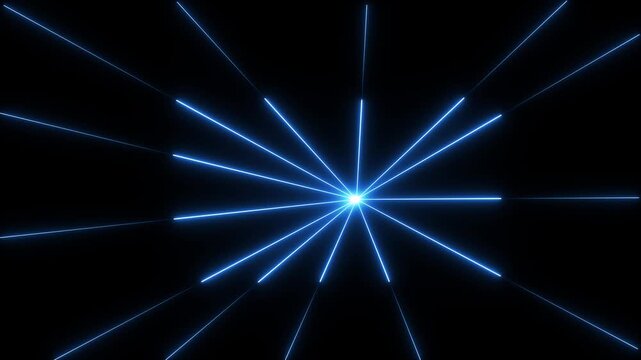 Pink Purple blue light trail running, Flight Through the space. Bright reflection neon light. Simple bright background, sci fi