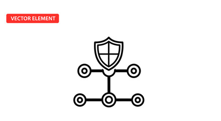 Shield protected network security system. © Ciki