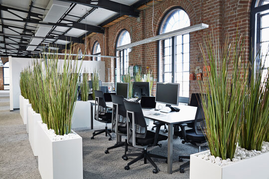 Modern open plan office
