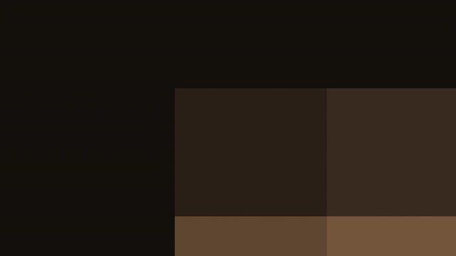 Minimalist Earth Tone Geometric Motion Graphic with Sliding Brown Color Blocks